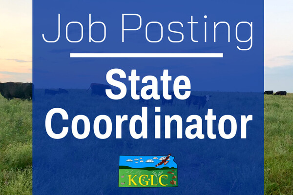 KGLC Seeks Candidates for State Coordinator